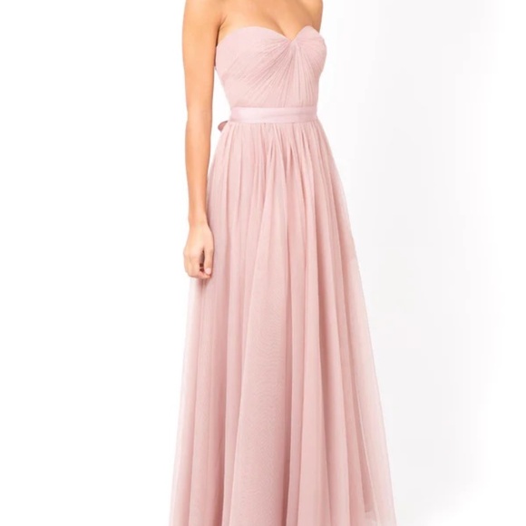 NWT TH&TH Bardot Gown (Grey, S) - Picture 11 of 15